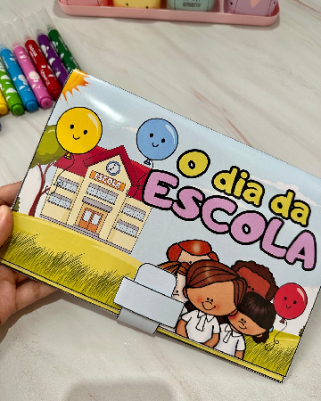 Livro 3D O Dia da Escola